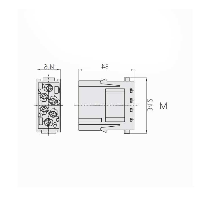 HM模块、公接插、HM-005-MS、09140052616